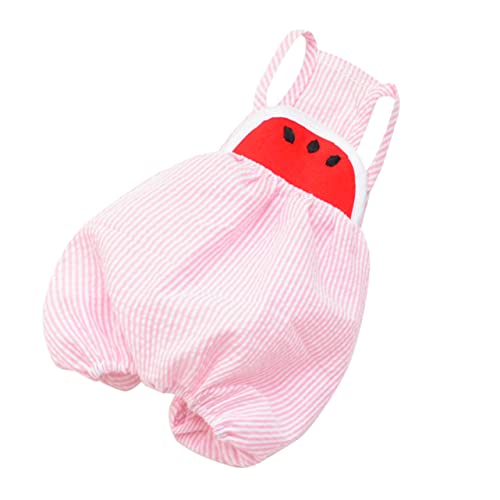 Parliky Hund Kleid Tuch Haustierhose Wassermelonenkleidung für Haustiere Hundeshirt für kleine Hunde Hundeschlinge Hundekleid Party-Hundehose Tragetuch-Kostüm für Haustiere Rosa von Parliky