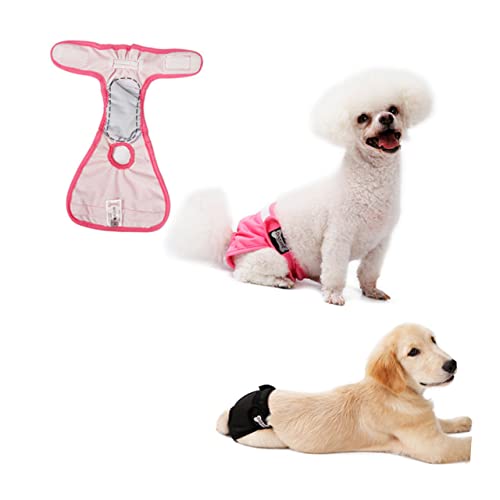 Parliky Hundewindeln Hundehosen Hündinnen Perioden Pads Hundewindeln Hunde Periodenwindeln Höschen Waschbare Hündin Windeln Hunde Menstruationswindeln Elastische Haustier Hose von Parliky