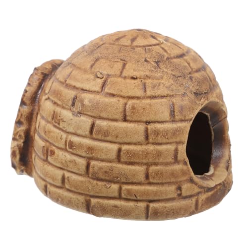 Parliky Keramik Aquarium Fischhöhle Igloo Versteck für Garnelen Betta Fisch Reptilien Höhlen Aquarium Dekoration Natürliches Design Fördert Aktivität und Privatsphäre Parliky Keramik Aquarium Fischhöhle Igloo Versteck für Garnelen Betta Fisch Reptilien Höhlen Aquarium Dekoration Natürliches Design Fördert Aktivität und Privatsphäre von Parliky