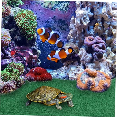 Parliky Künstlicher Rasenteppich für Schildkröten Robuste Langlebige Reptilien liegeplattform und Vielseitige Dekoration Wetterfeste Tragbare Künstliche Grasmatte für Aquarium und Garten Parliky Künstlicher Rasenteppich für Schildkröten Robuste Langlebige Reptilien liegeplattform und Vielseitige Dekoration Wetterfeste Tragbare Künstliche Grasmatte für Aquarium und Garten von Parliky