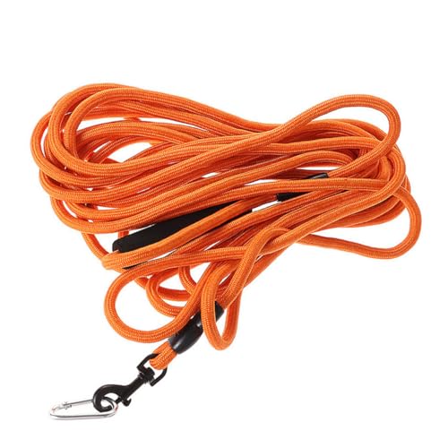 Parliky Outdoor - zugseil Praktisches Zugseil Kreativer Trainingsgurt Haustierbedarf Für Hundewelpen (orange, 10 Mm, 3 M) von Parliky