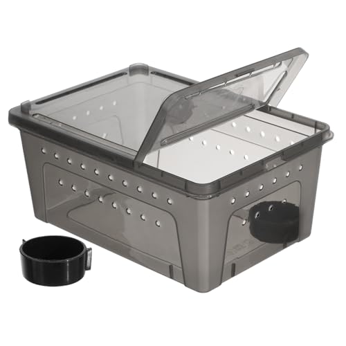 Parliky Reptilien Zuchtbox Aus Kunststoff Teiliges Transparente Terrarienbox Für Eidechsen Schildkröten Und Insekten Langlebig Montieren Sicherer Lebensraum Parliky Reptilien Zuchtbox Aus Kunststoff Teiliges Transparente Terrarienbox Für Eidechsen Schildkröten Und Insekten Langlebig Montieren Sicherer Lebensraum von Parliky