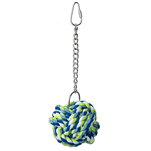 Nuts for Knots Ball an Kette Papageienspielzeug von Parrot Essentials