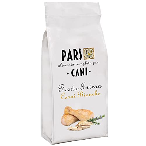 PARS Beute Ganzes weißes Fleisch, Hundefutter Trockenfutter, 12 kg, mit Huhn, Truthahn, Gemüse und Reis von Pars