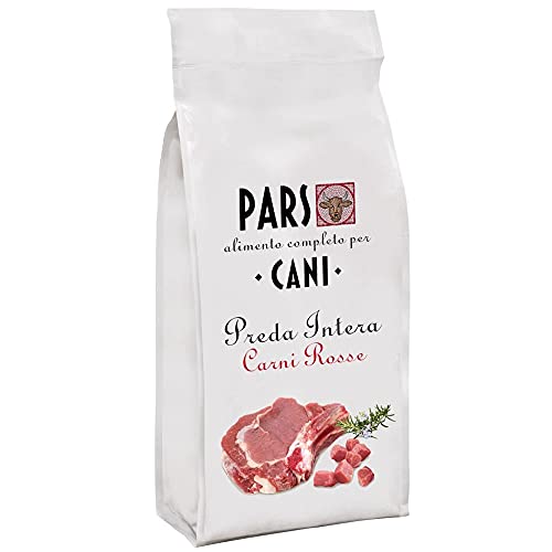 PARS Beute ganzes rotes Fleisch, Trockenfutter für Hunde, 12 kg, mit Lamm, Gemüse und Reis von Pars