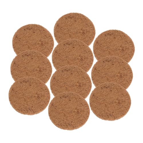 PartyKindom 10 Stück Kokospalmenmatte Vogelnestmatte Unterlage Verschachtelung Papageienzuchtmatte Atmungsaktiv Nistplätze für Tauben Runde Blumentopfmatte Nistpolster Kokospalmenseide PartyKindom 10 Stück Kokospalmenmatte Vogelnestmatte Unterlage Verschachtelung Papageienzuchtmatte Atmungsaktiv Nistplätze für Tauben Runde Blumentopfmatte Nistpolster Kokospalmenseide von PartyKindom