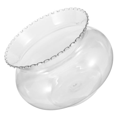 PartyKindom Klarer Plastik Aquarium für Betta Fische Fischschale Dekorative Vase für Zuhause Hochzeit und Partys für Goldfische und Pflanzen Leicht zu Reinigen PartyKindom Klarer Plastik Aquarium für Betta Fische Fischschale Dekorative Vase für Zuhause Hochzeit und Partys für Goldfische und Pflanzen Leicht zu Reinigen von PartyKindom