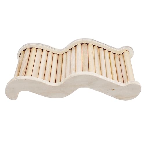 PartyKindom Kletterleiter für Hamster Holzspielzeug für Käfige Multifunktionale Brücke für Kleine Haustiere für Chinchillas und Meerschweinchen Robust und Leicht zu Reinigen Zufällige Farbe PartyKindom Kletterleiter für Hamster Holzspielzeug für Käfige Multifunktionale Brücke für Kleine Haustiere für Chinchillas und Meerschweinchen Robust und Leicht zu Reinigen Zufällige Farbe von PartyKindom