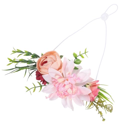 PartyKindom Pet Headwear Blumenkranz für Hunde und Katzen Verstellbares Haustier Stirnband für Hochzeiten und Feiern Kunstblumen Halskranz Muster C PartyKindom Pet Headwear Blumenkranz für Hunde und Katzen Verstellbares Haustier Stirnband für Hochzeiten und Feiern Kunstblumen Halskranz Muster C von PartyKindom