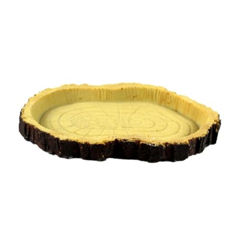 PartyKindom Reptilien Futterschale aus Langlebigem Resin Naturnahe Steinoptik Robustes Futter und Wassernapf für Schildkröten Eidechsen und Kleine Kriechtier Haustiere Zubehör PartyKindom Reptilien Futterschale aus Langlebigem Resin Naturnahe Steinoptik Robustes Futter und Wassernapf für Schildkröten Eidechsen und Kleine Kriechtier Haustiere Zubehör von PartyKindom