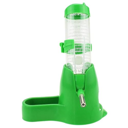 Hamster Wasserflasche Automatische Feeder Wasserfutterspender für kleine Tiere Meerschweinchen Ratte Kaninchen Zwerg Rennmäusegrün Hamster Wasserflaschen von Pastoralist