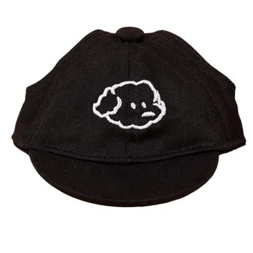 Hundehut, Hundes Sonne Hut, Hundebaseballkappe, Hund Trucker Huthelte für kleine mittelgroße große Hunde mit Ohrlöchern Verstellbarer Kordelschnur atmungsaktives wasserdichtes Design Outdoor die ganz von Pastoralist