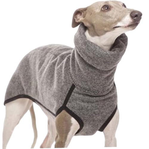 Pastoralist Hundeweste, Polar Fleece Hundehochharmärchen ärmellose Pullover, elastischer Hundeschildkragenpullover, warme Hundebekleidung Outfits für kleine mittelgroße große Hunde (2XL) von Pastoralist