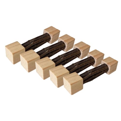 PatPatPet 5 Sticks Kleintiere Holz Leckereien Spielzeug für Kaninchen Chinchillas Meerschweinchen Hamster Gerbil Papagei Hase und Kleintiere kauen Stick Spielzeug Leckereien PatPatPet 5 Sticks Kleintiere Holz Leckereien Spielzeug für Kaninchen Chinchillas Meerschweinchen Hamster Gerbil Papagei Hase und Kleintiere kauen Stick Spielzeug Leckereien von PatPatPet