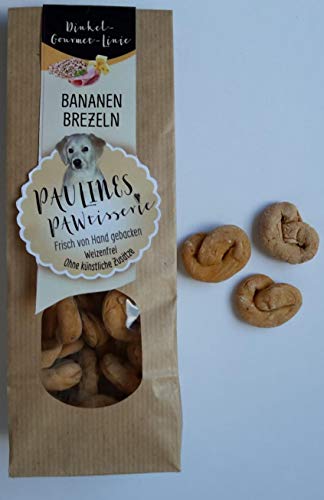 Paulines Pawtisserie Bananen Brezeln, 100 g von Paulines Pawtisserie