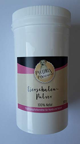 Paulines Pawtisserie Eierschalen Pulver, 100 g von Paulines Pawtisserie