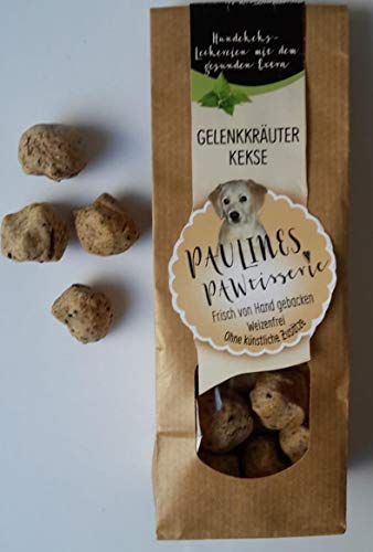 Paulines Pawtisserie Gelenk & Vital Kräuter Kekse, 100 g von Paulines Pawtisserie