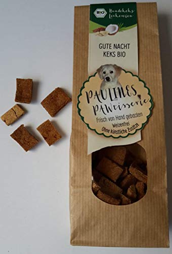 Paulines Pawtisserie Gute Nacht Keks Bio, 100 g von Paulines Pawtisserie