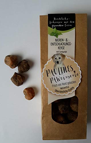 Paulines Pawtisserie Nieren & Entschlackung Kekse mit Cordyceps, 200 g von Paulines Pawtisserie