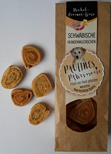 Paulines Pawtisserie Schwäbische Hundemaultaschen, 200 g von Paulines Pawtisserie