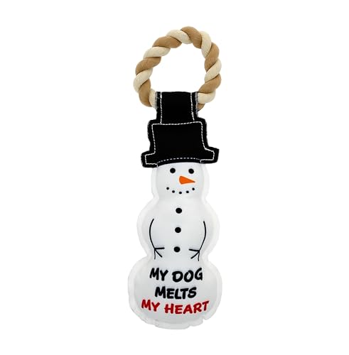 Pavilion K-9 My Dog Melts My Heart Hundespielzeug mit Seilgriff, 30,5 cm von Pavilion Gift Company