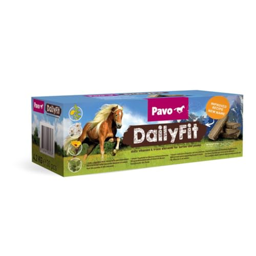 Pavo DailyFit | Täglicher Vitamin- und Mineralstoffriegel | 4,5 KG von Pavo