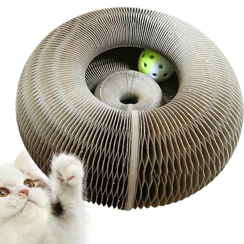 Pavsicgn Orgel Katzenkratzer Spielzeug, Orgelkatze Kratzplatte | Reversible Cat Scratch Board | Reversible Haustierkratzer -Pad, interaktives mentales körperliches Trainingsinstrument für von Pavsicgn