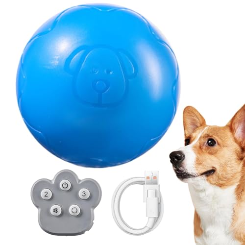 Pavsicgn for Wlooms Dog Ball 2.0, Power Ball 2.0 Dog Cat Toy, Interactive Dog Toys Dog Ball, Durable Rolling Ball Toys with Remote, Indestructible Dog Toy, Newly Upgraded, Speed Adjustable von Pavsicgn