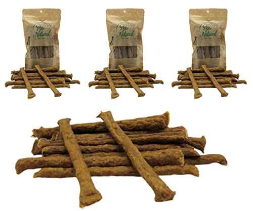 Paw Natural Hunde Leckerlis (3x150g) Huhn-Sticks | 100% Gluten- & getreidefrei | aus frischem Fleisch gesunder Tiere (450g) von Paw Natural