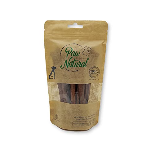 Paw Natural Hunde Leckerlis | 150g Ente-Sticks | 100% Gluten- & getreidefrei | aus frischem Fleisch gesunder Tiere von Paw Natural