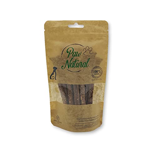 Paw Natural Hunde Leckerlis | 150g Känguru-Sticks | 100% Gluten- & getreidefrei | aus frischem Fleisch gesunder Tiere von Paw Natural