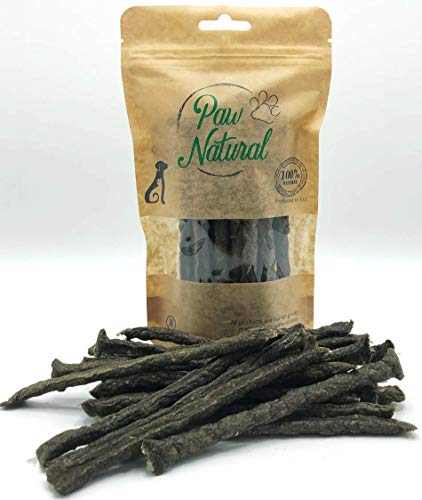 Paw Natural Hunde Leckerlis | 150g Rind-Sticks | 100% Gluten- & getreidefrei | aus frischem Fleisch gesunder Tiere von Paw Natural