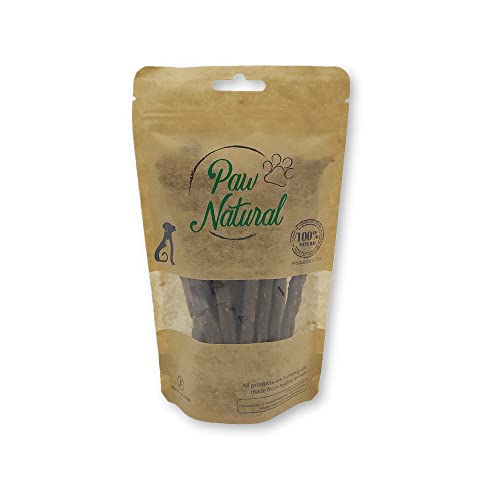 Paw Natural Hunde Leckerlis | 150g Strauß-Sticks | 100% Gluten- & getreidefrei | aus frischem Fleisch gesunder Tiere von Paw Natural