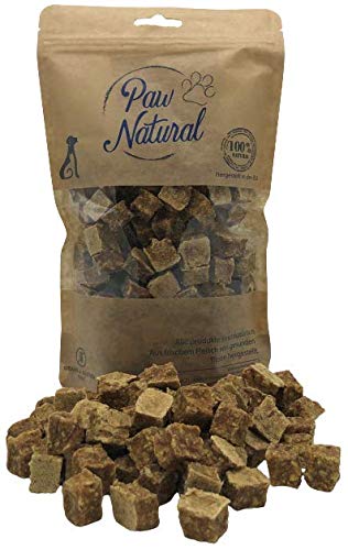 Paw Natural Hunde Leckerlis Training | 150g Huhn-Würfel | 100% Gluten- & getreidefrei | aus frischem Fleisch gesunder Tiere von Paw Natural