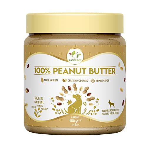 Pawfect 100% Erdnussbutter Hundeleckerli (100 g) von Pawfect Food