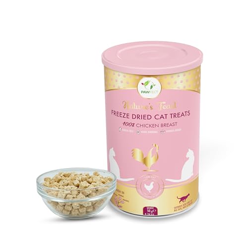 Pawfect Nature's Feast FD Leckerli für Katzen, Hühnerbrust von Pawfect Treats