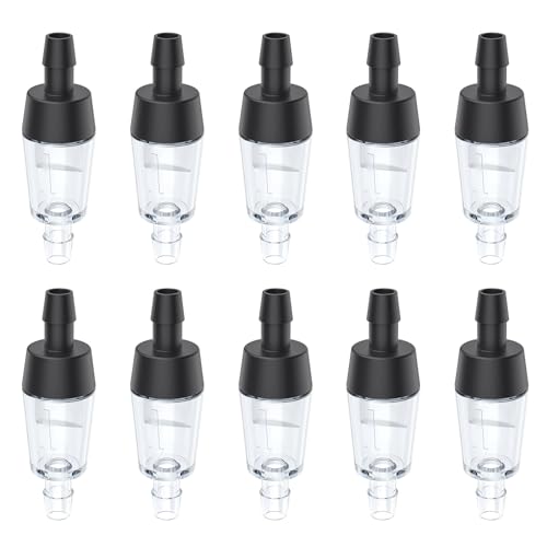 Pawfly 10 PCS Rückschlagventil Aquarium Schwarz Aquarium Rückschlagventile One Way Non-Return Air Pump Zubehör für Aquarium von Pawfly