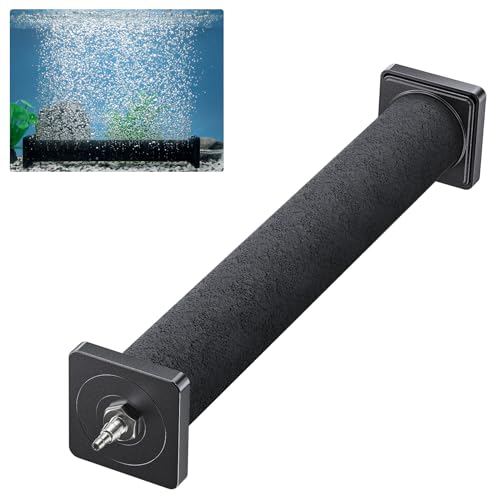 Pawfly Aquarium Luftstein für große Luftpumpe 30 cm Aquarium Luftstein Bubbler Zylindrische Blase Release Tool Sauerstoff Diffusor für große Aquarien Outdoor Garten Teiche und DWC-Systeme von Pawfly