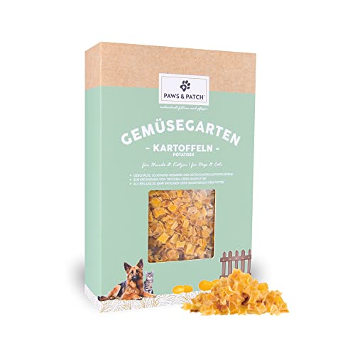 Paws&Patch KARTOFFELWÜRFEL für Hunde & Katzen 900g I europäische Landwirtschaft I Gemüse-Beilage für BARF & Futter I Kohlenhydrate, Proteine von Paws & Patch