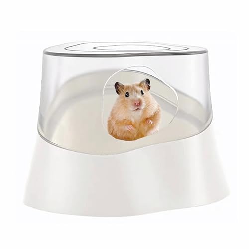 Pawsayes Hamster Sandbad Box (weiß) von Pawsayes