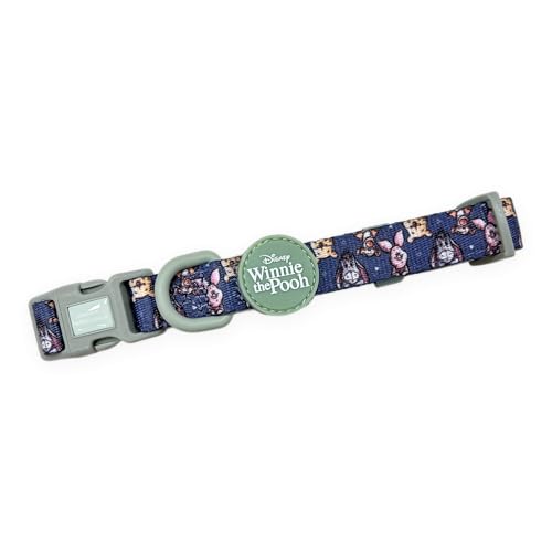 Pawsome Paws Boutique Winnie + Friends Disney Halsband mit weichem Futter und sicherem D-Ring mittelgroß, verstellbar Pawsome Paws Boutique Winnie + Friends Disney Halsband mit weichem Futter und sicherem D-Ring mittelgroß, verstellbar von Pawsome Paws Boutique