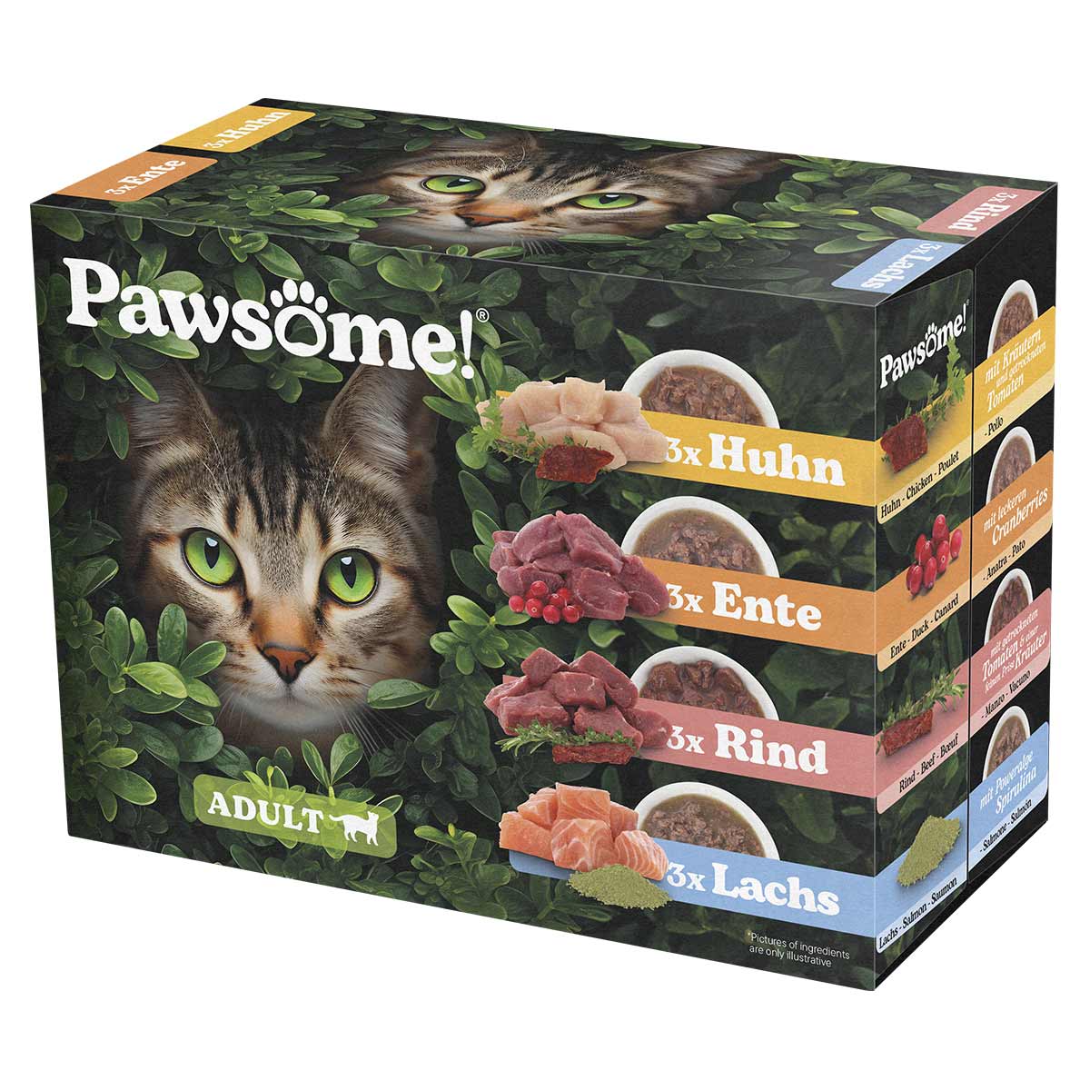 Pawsome Adult Mixpack 12x85g von Pawsome!