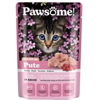 Pawsome Nassfutter Kitten, Pute 28x85 g Pawsome Nassfutter Kitten, Pute 28x85 g von Pawsome