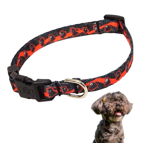 Persona 5 Hundehalsband für Große Hunde, Mittlere, XS/Kleine Welpenhalsbänder - Offiziell Lizenziertes Anime Merch Persona 5 Royal Phantom Thieves Anime Hundehalsband, Niedliches Verstellbares von Pawsonify