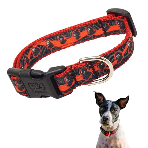 Persona 5 Hundehalsband für Große Hunde, Mittlere, XS/Kleine Welpenhalsbänder - Offiziell Lizenziertes Anime Merch Persona 5 Royal Phantom Thieves Anime Hundehalsband, Niedliches Verstellbares von Pawsonify