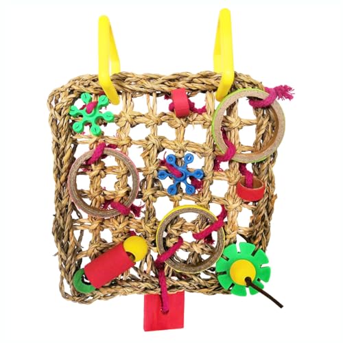 Paxikaka Vogelfutterschaukel Kletterspielzeug aus Rattan von Paxikaka