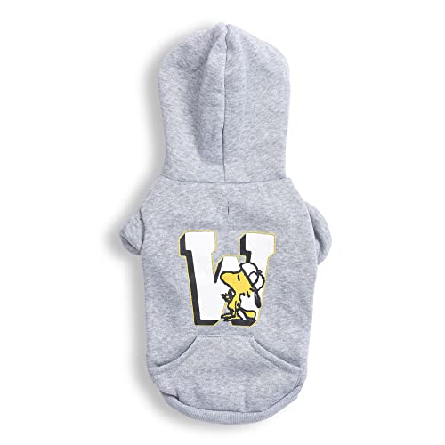 Peanuts Comics Woodstock Collegiate Dog Hoodie Hundepullover, XL | Weiche und bequeme Hundebekleidung Hundebekleidung Hundeshirt | Peanuts Woodstock XL Hundepullover, extra großes Hundeshirt für große von Peanuts for Pets