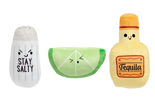 Pearhead Tequila Shots Dog Toys, Set of 3 von Pearhead