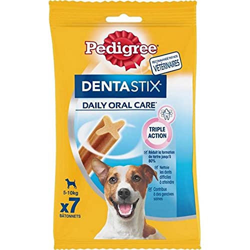 Pedigree Chiens Stamm Dentastix tägliche Mundpflege Triple Action Für Welpen und kleine Hunde 110G (Set von 8) 1 von Pedigree Chiens