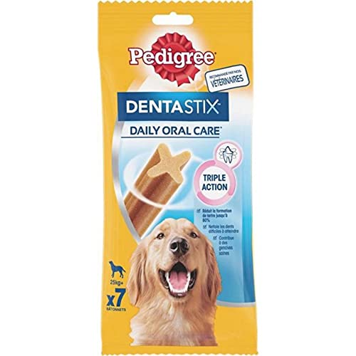 Pedigree Chiens Stamm Dentastix tägliche Mundpflege Triple Action für große Hunde 270G (Set von 4) 1 von Pedigree Chiens